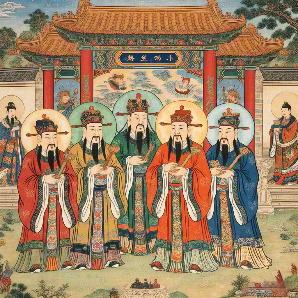 五路财神灵签