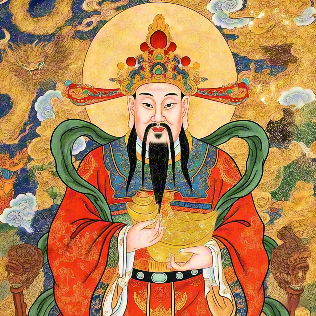 财神爷灵签